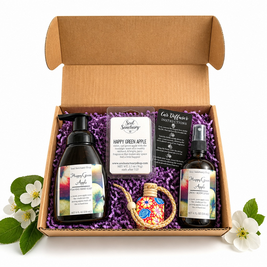 Happy Green Apple Gift Box | The Ultimate Apple Lover's Bundle