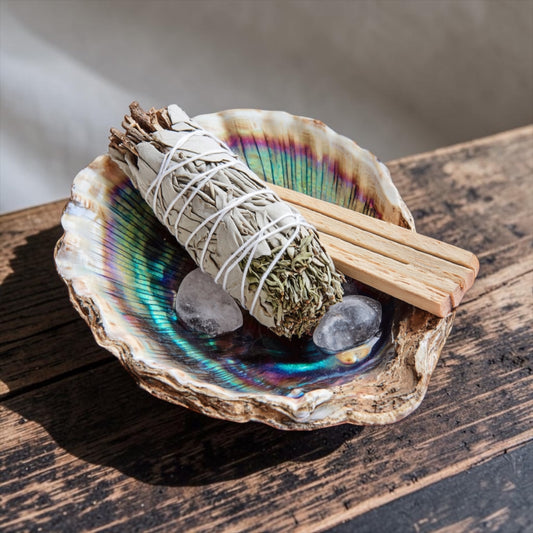 Abalone Shell Dish | Smudging Healing Ritual