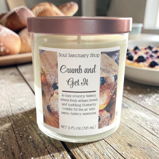 Hand-Poured Coconut Apricot Wax Candle